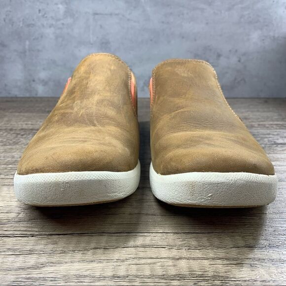 Merrell~Women’s Tan~Nubuck Sneaker~Size 9.5 - Picture 3 of 9